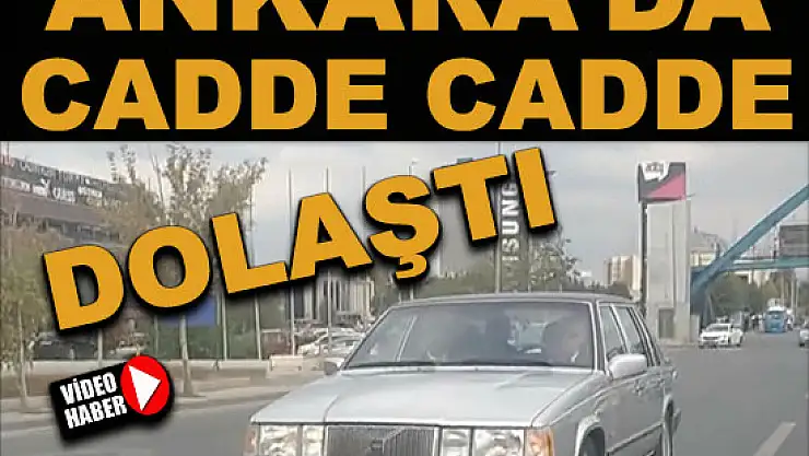 Bahçeli Ankara'da tur attı