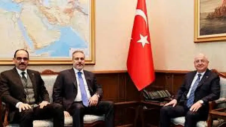 Bakan Fidan, Bakan Güler ve MİT Başkanı Kalın Ürdün, Irak, Lübnan ve Suriye'nin Dışişleri ve Savunma Bakanlarıyla bir araya gelecek