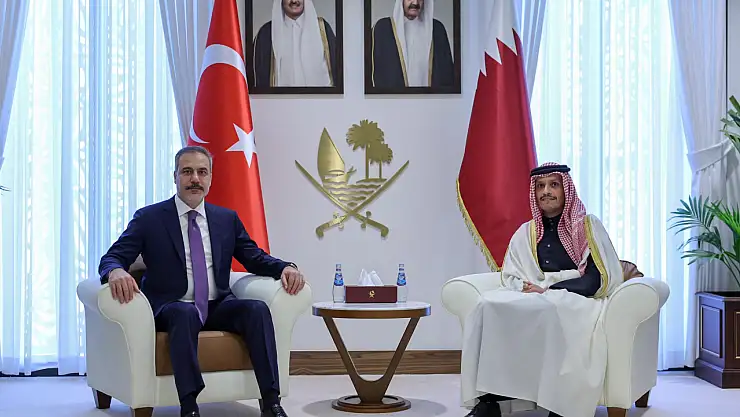 Bakan Fidan, Katar Başbakanı Al-Thani ile bir araya geldi!