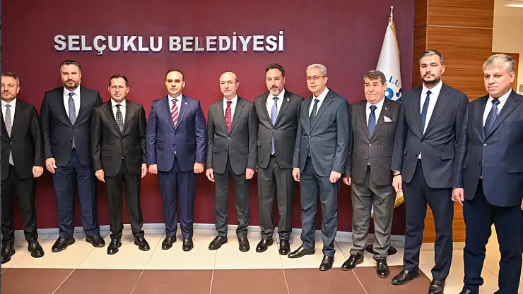 Bakan Kacır'dan Selçuklu Belediyesi'ne ziyaret!