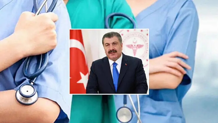  Bakan Koca'dan sağlık çalışanlarına