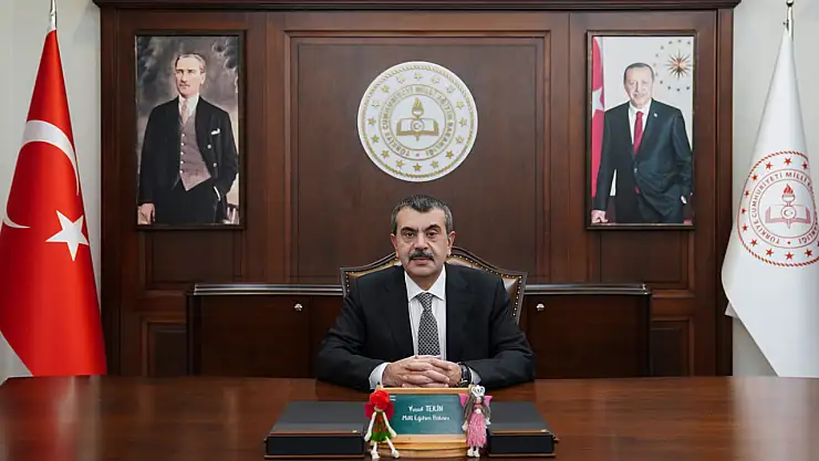 Bakan Tekin'den ara tatil sonrası öğrencilere mesaj: 'Hedeflerinize giden yolda yanınızdayız'