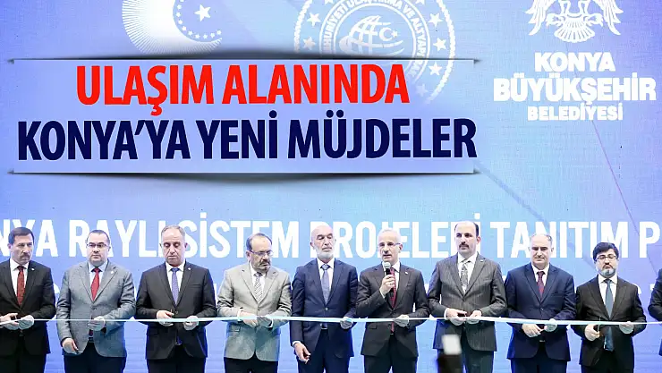 Bakan Uraloğlu, Konya'ya müjdelerle geldi!