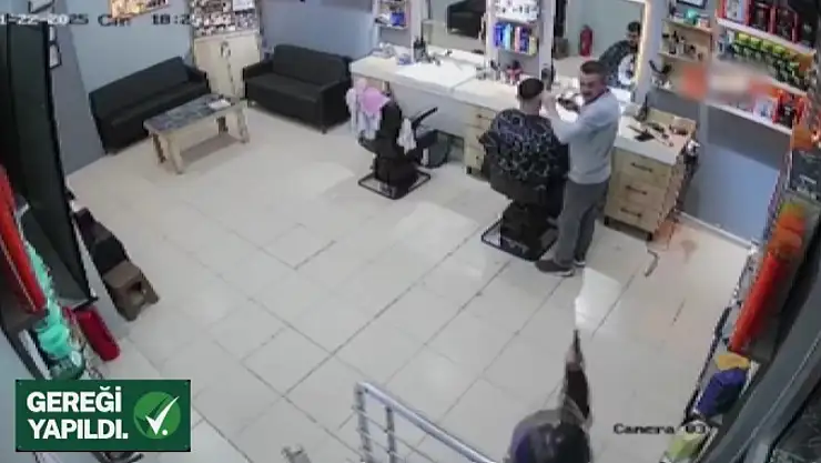 Bakan Yerlikaya duyurdu: Berber dükkanına silahlı saldırıda yeni gelişme!