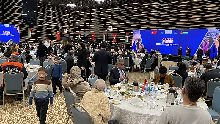 Bakan Yerlikaya 'Gazze için El Ele' programında konuştu: 'Dünya sussa da, Türkiye susmayacaktır'