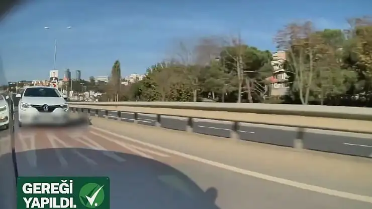 Bakan Yerlikaya 'gereğı yapıldı' diyerek duyurdu: Trafik zorbası yakalandı!