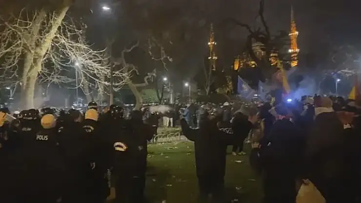 Bakan Yerlikaya: Saraçhane'deki gösterilerde 6 polis yaralandı