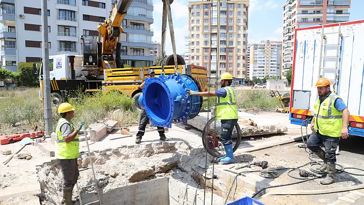 Banliyö hattı isale  çalışması tamamlandı