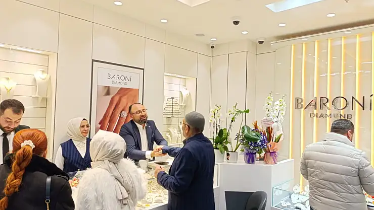 Baroni Diamond Mustafa Küçükdağ Kuyumculuk açıldı!
