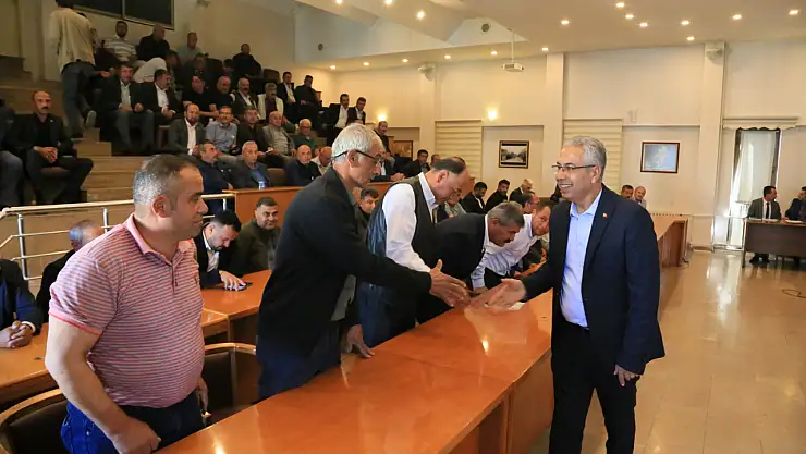 Başkan Akpınar Mahalle Muhtarlarıyla Bir Araya Geldi