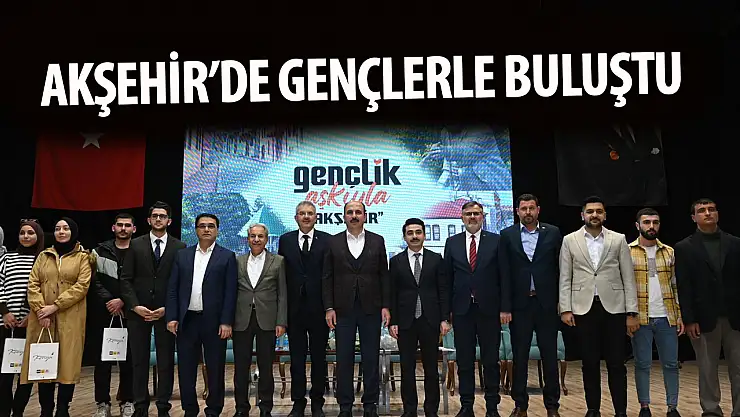Başkan Altay, Akşehir'de Esnafla ve Gençlerle Buluştu