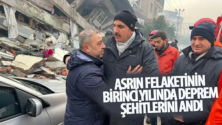 Başkan Altay, Asrın Felaketinin Birinci Yılında Deprem Şehitlerini Andı