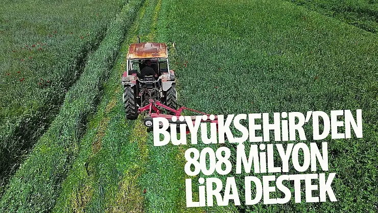 Başkan Altay: 'Çiftçimize 808 milyon lira destek verdik'