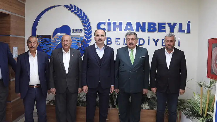 Başkan Altay Cihanbeyli ve Kulu İlçelerini Ziyaret Etti