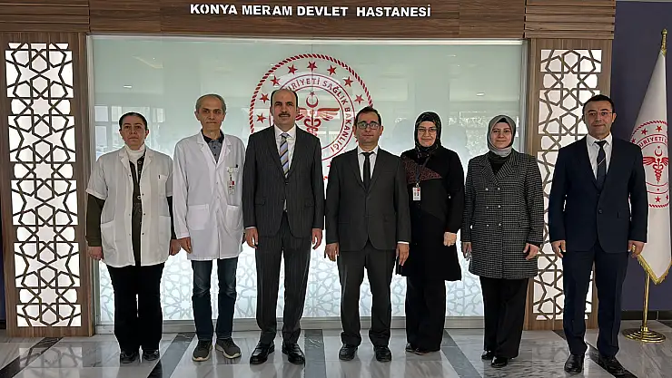 Başkan Altay'dan Meram Devlet Hastanesi'ne moral ziyareti