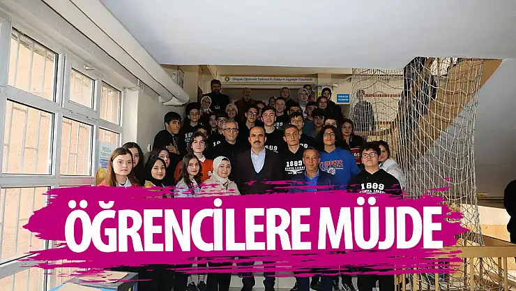 Başkan Altay'dan Öğrencilere Müjde