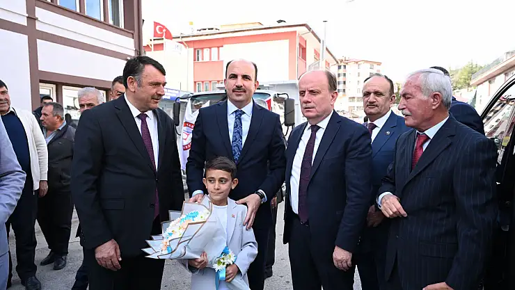 Başkan Altay Hadim'de: Yaralı öğrencileri ziyaret etti, yatırımları inceledi