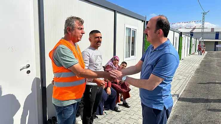 Başkan Altay: 'Hataylı Kardeşlerimizle Aramızda Sağlam Bir Gönül Bağı Oluştu'