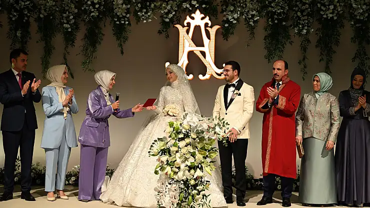 Başkan Altay'ın oğlu dünya evine girdi: Birçok Bakan katıldı!