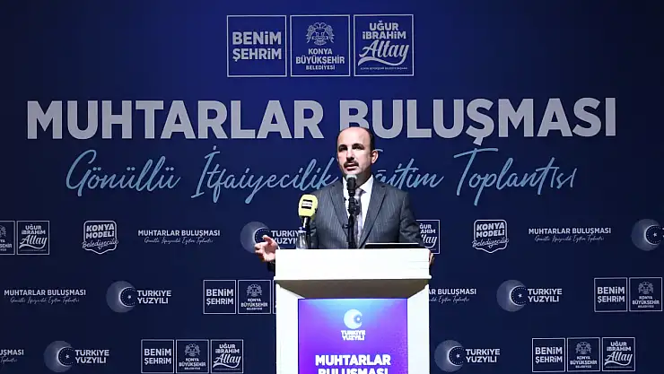 Başkan Altay: Muhtarlarımızla her zaman aynı hedefte, aynı inançla yürüyoruz