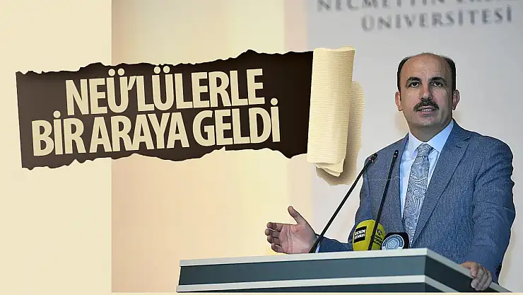 Başkan Altay NEÜ Öğrencileriyle Buluştu