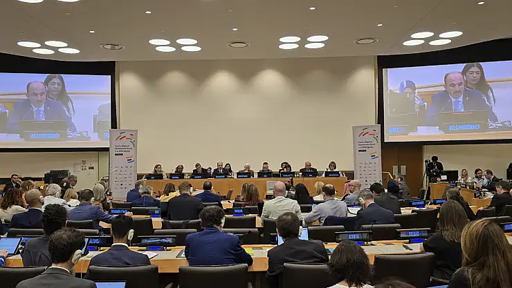 Başkan Altay, New York'taki forumda konuştu: 'Gazze'nin sessiz çığlığına kulak vermeliyiz'