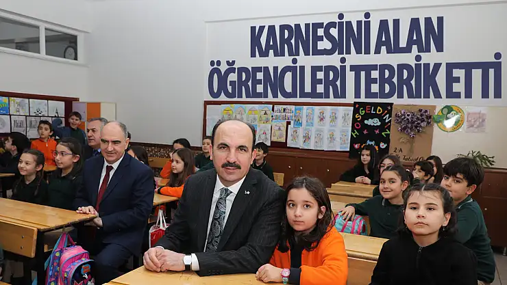 Başkan Altay, Öğrencilere Karne Tebriği ve Tatil Tavsiyeleri Verdi