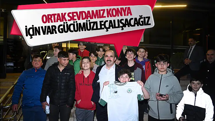 Başkan Altay: 'Ortak Sevdamız Konya İçin Var Gücümüzle Çalışmaya Devam Edeceğiz'