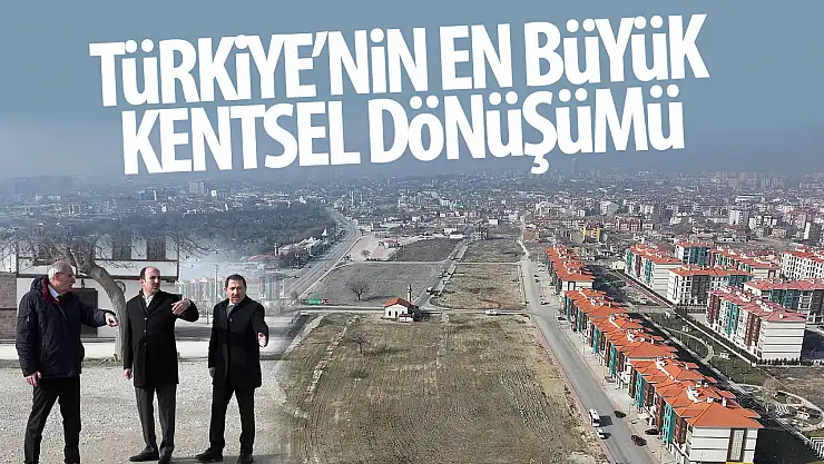 Başkan Altay: 'Türkiye'nin en büyük dönüşüm projelerinden birisini gerçekleştiriyoruz'