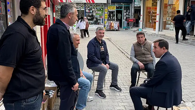 Başkan Hasan Kılca'dan esnafa ziyaret