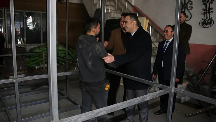 Başkan Kalaycı gittiği her yerde sevgiyle karşılanıyor