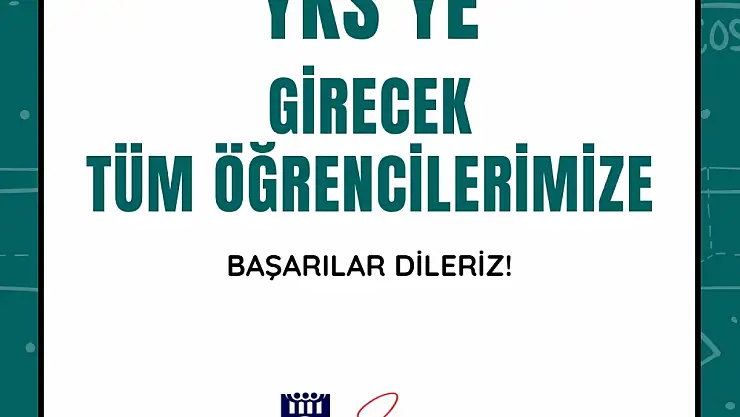 Başkan Kalaycı: 'Her birinizin hedeflerine ulaşacağına yürekten inanıyorum'