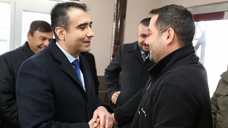 Başkan Kalaycı Oduncular Sitesini Ziyaret Etti