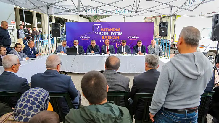 Başkan Kavuş, mahallelerde yatırım ve hizmetleri anlattı