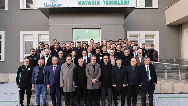Başkan Kavuş'tan Konyaspor'a destek ziyareti
