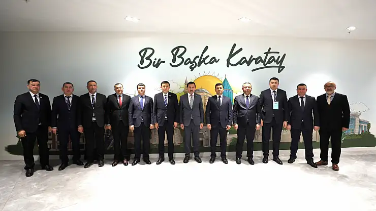 Başkan Kılca Özbekistan heyetini ağırladı