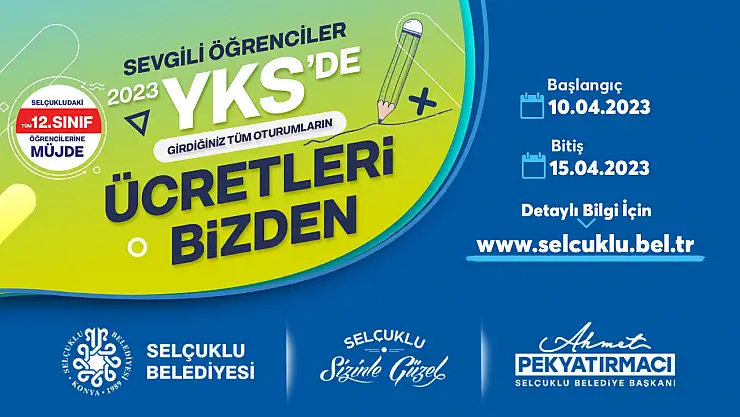 Başkan Pekyatırmacı öğrencilere YKS müjdesi
