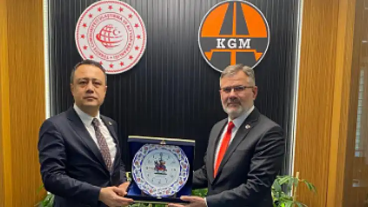 Başkan Sağlam'dan Müdür Köroğlu'na ziyaret!