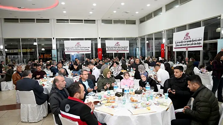 Başkan Tutal'dan şehit ve gaziler onuruna yemek