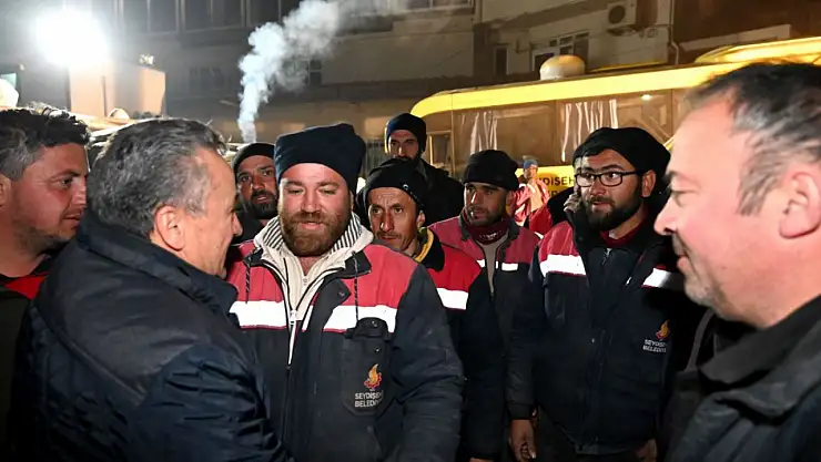 Başkan Tutal, Hatay'da