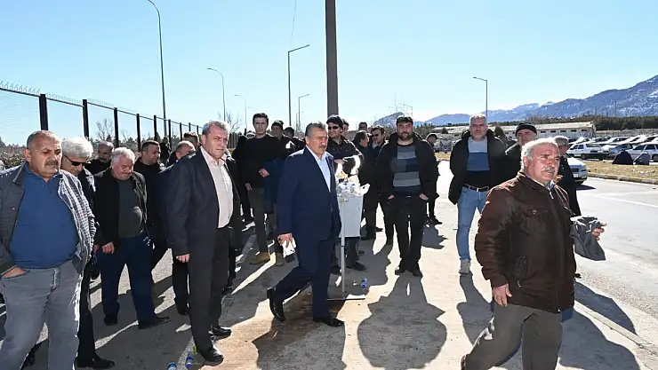 Başkan Tutal ve STK başkanlarından Eti A.Ş. çalışanlarına destek