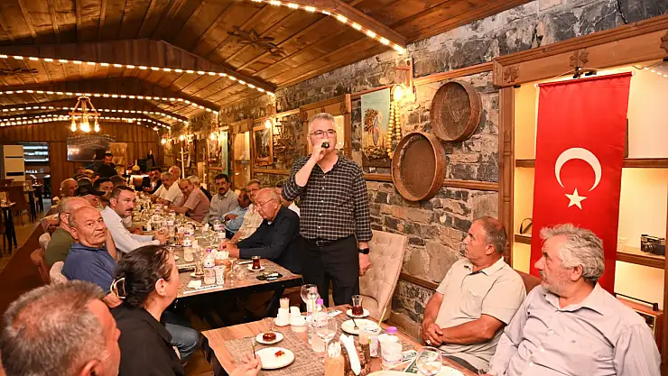 Başkan Ustaoğlu Muhtarlar İle Bir Araya Geldi!