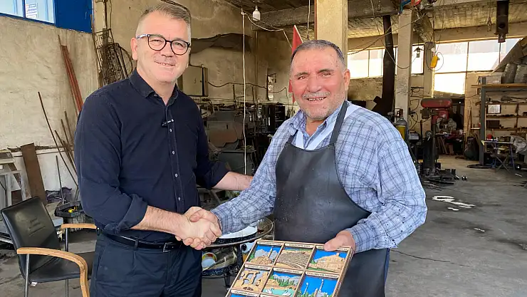 Başkan Ustaoğlu ve Aypar'dan Ahilik Haftası'nda anlamlı ziyaret