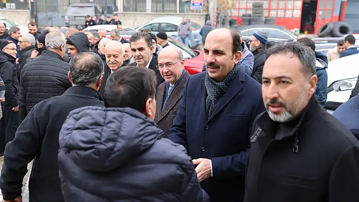 Başkanlar Cuma Namazı sonrası Sanayi Esnafıyla Buluştu!