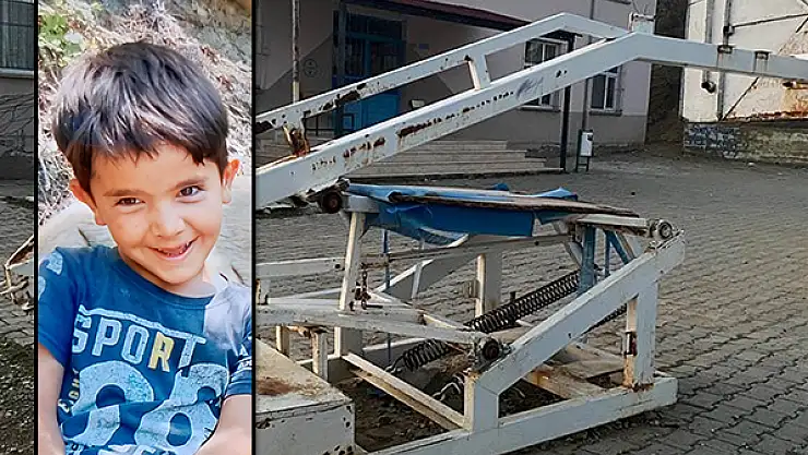 Basketbol potasına sıkışarak öldü