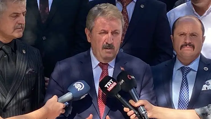 BBP lideri Destici:  'Kılıçdaroğlu'nu samimi bulmuyorum' 