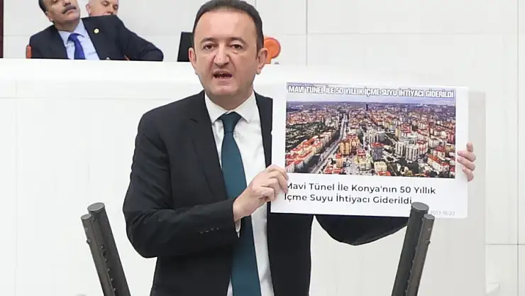 Bektaş'ın gündeminde Kanal Konya projesi var