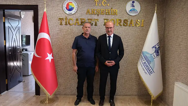 Belediye Başkanı Dr.A. Nuri Köksal'dan Ticaret Borsası'na ziyaret