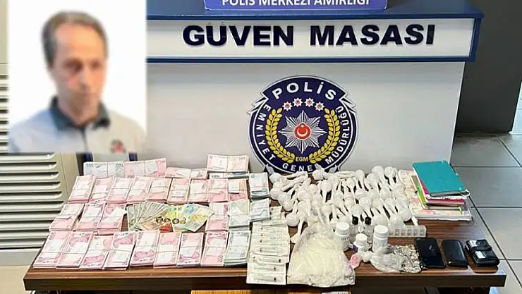 Belediye personeli olan güvenlik görevlisine uyuşturucu baskını!