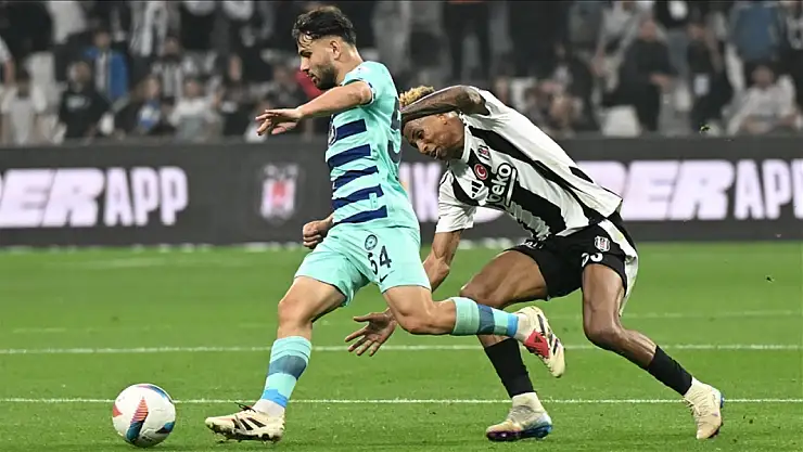Beşiktaş evinde Rizespor'a mağlup oldu